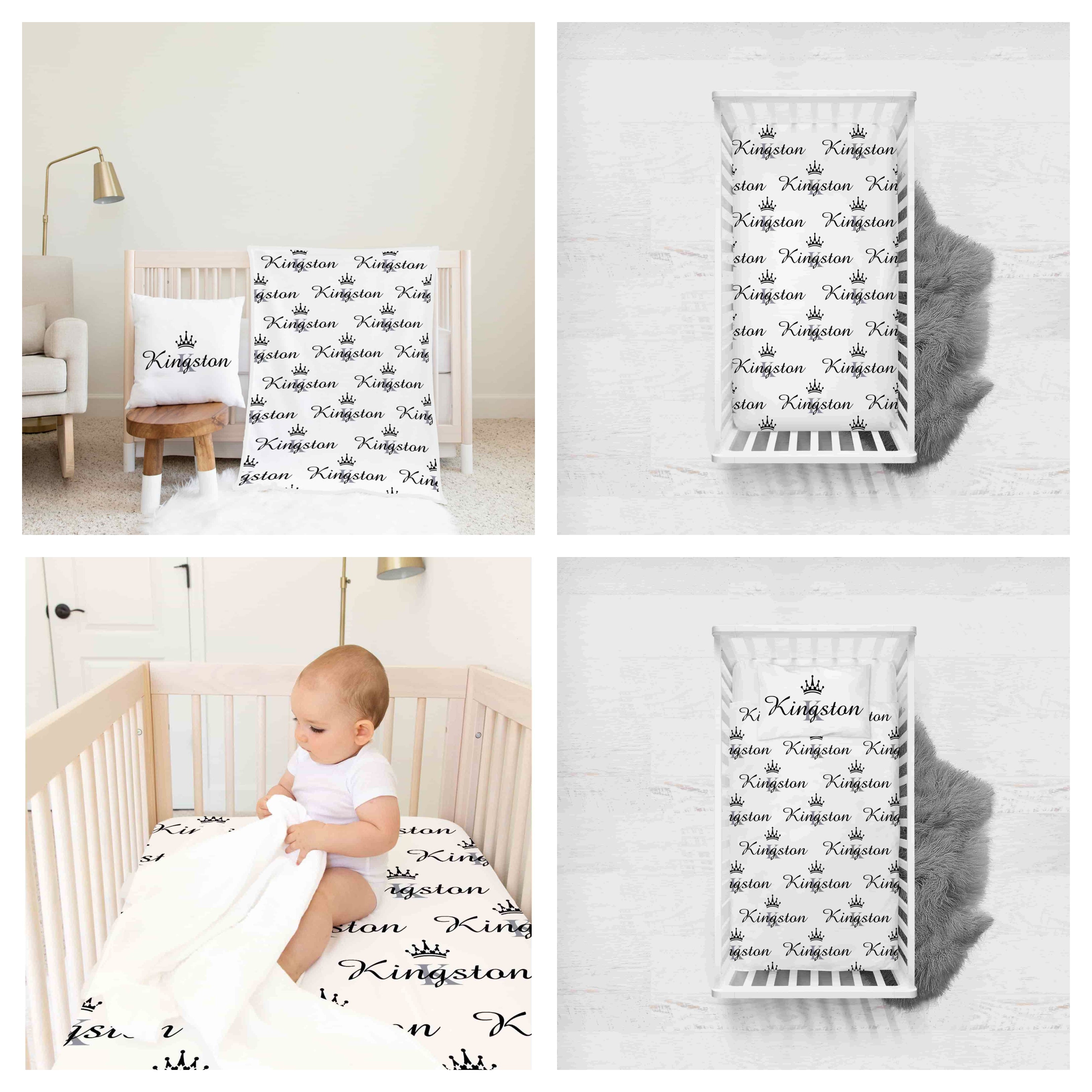 Personalised cot outlet sheet